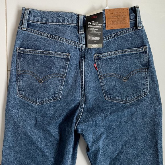 Levi's High Rise Women Jeans - Blue - Picture 4 of 5